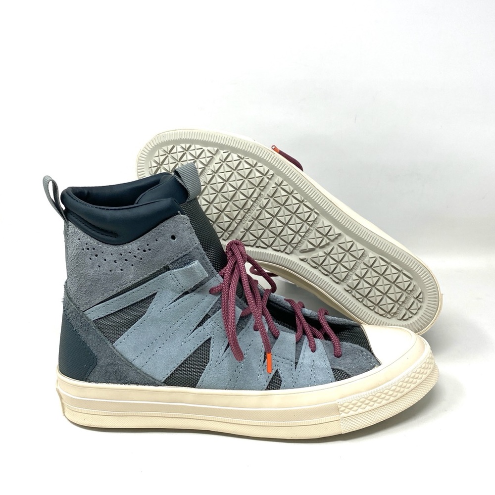 Converse Chuck 70 High Top Suede Sedona Grey Women’s Suede Sneakers 172351C - Picture 7 of 10